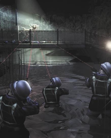 Dino sighted. Load the explosive rounds!