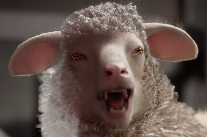I'm a sheep, get me out of here!